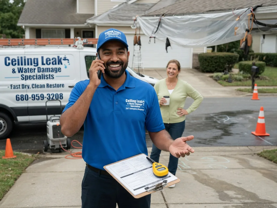 Ceiling Leak Cleanup Palmyra, TN FAQs